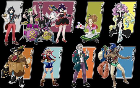 unova gym leaders